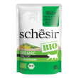 schesir gatto bio organic busta adulto pollo, maiale & zucchini 85 gr