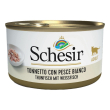 schesir gatto jelly tonnetto pesce bianco 85gr (lattina)