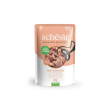 filetti tonnetto e salmone in gelatina - alimento completo per gatti 85 gr