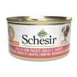 schesir cane salsa pollo patate dolci carote 85gr (lattina)