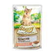 sfilaccetti salmone - alimento completo per gatti adulti 85 gr