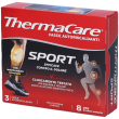 thermacare sport fasce autoriscaldanti 3 pz cerotto transdermico