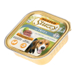 stuzzy cane pate' vaschetta adulto trota 150 gr     temporaneamente mancante dall'azienda