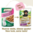 stuzzy cane sfilaccetti busta adulto vitello & pasta 100 gr