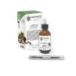 organics pharm castor oil elixir 100ml olio di ricino con pennello per ciglia e sopracciglia