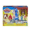 hasbro play-doh kitchen creations drizzy gelato playset con plastilina colori assortiti 6 vasetti