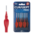curasept proxi t12 rosso/red6p 6 pz spazzolino da denti