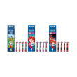 oral-b ricarica spazzolino elettrico cars, topolino o princess mix 4 testine