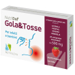 nutridef gola & tosse integratore per adulti e bambini gusto fragola 20 compresse masticabili