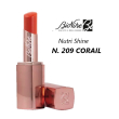 bionike defence color - nutri shine rossetto brillante, n. 209 corail