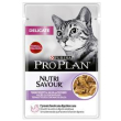 pro plan delicate nutrisavour con tacchino in salsa