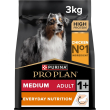 purina proplan everyday nutrition medium adult 1+ al pollo - alimento completo per cani 3 kg