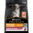 purina proplan adult 7 + sensitive skin medium large salmone - alimento completo per cani 3 kg
