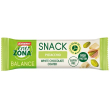 enerzna snack pistacchio cioccolato bianco 33gr