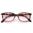 corpootto trendy tartaruga-rosso occhiali da lettura +2,00