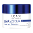 uriage age lift - crema notte peeling 50ml - trattamento rigenerante per una pelle levigata
