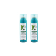 klorane duo shampoo secco menta bipack 2x150ml