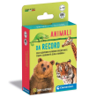clementoni - animali da record , carte per scoprire curiosità sugli animali