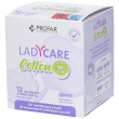 profar ladycare cotton assorbenti giorno con ali 12 pezzi pz assorb