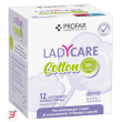 ladycare assorbenti cotton ipoallergenici giorno con ali 12 pezzi profar