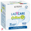 ladycare assorbenti cotton ipoallergenici notte con ali 10 pezzi profar