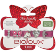 bjb011 bracciale silic fucsia stainless steel