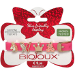 bjb012 bracciale silic rosa gold plated