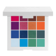 mia makeup reset eyeshadow palette outlandish 24 gr