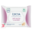 lycia salviettine struccanti pelli secche e sensibili 20 pezzi