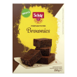 schar preparato per brownies con cioccolato belga 350 g