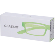 occhiali da lettura glassio cupertino colore verde acido gradazione +1