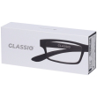 occhiali da lettura glassio cupertino colore nero gradazione +1,0 1 pz