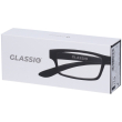 occhiali da lettura glassio cupertino colore nero gradazione +1,5 1 pz