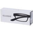 occhiali da lettura glassio cupertino colore nero gradazione +2,5 1 pz