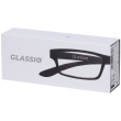 occhiali da lettura glassio cupertino colore nero gradazione +3,5 1 pz