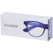occhiali da lettura glassio fremont colore blu scuro gradazione +2,0 1