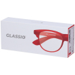 occhiali da lettura glassio fremont colore rosso gradazione +1,5 1 pz