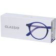 occhiali da lettura glassio monterey colore blu scuro gradazione +2,0