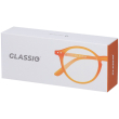 occhiali da lettura glassio monterey colore arancione gradazione +1,0
