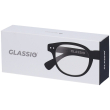 occhiali da lettura glassio newport colore nero gradazione +2,0 1 pz o