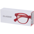 occhiali da lettura glassio newport colore rosso gradazione +1,0 1 pz