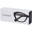 occhiali da lettura glassio santa clara colore nero gradazione +2,0 1
