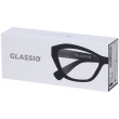 occhiali da lettura glassio santa clara colore nero gradazione +2,5 1