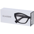 occhiali da lettura glassio santa clara colore nero gradazione +3,0 1
