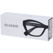 occhiali da lettura glassio santa clara colore nero gradazione +3,5 1