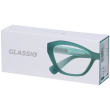 occhiali da lettura glassio santa clara colore verde foresta gradazion