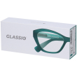 occhiali da lettura glassio santa clara colore verde foresta gradazion