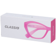 occhiali da lettura glassio santa clara colore rosa gradazione +2,0 1
