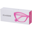 occhiali da lettura glassio santa clara colore rosa gradazione +3,5 1