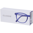 occhiali da lettura glassio sacramento colore blu scuro gradazione +2,